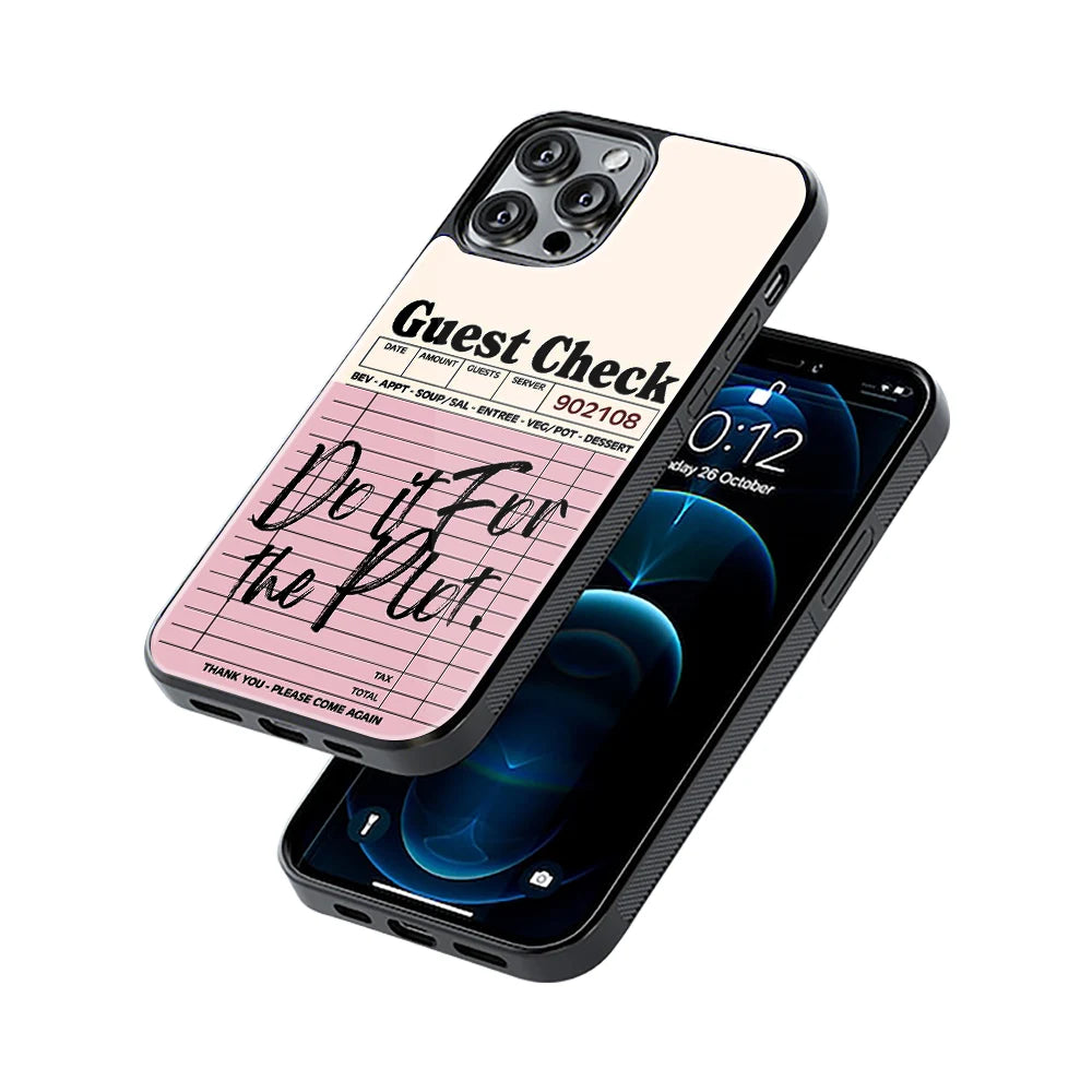 Protective Glass Back Phone Case Compatible with iPhone, Samsung, OnePlus, Pixel & More