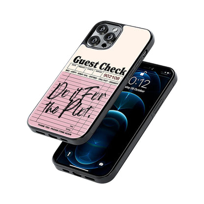 Protective Glass Back Phone Case Compatible with iPhone, Samsung, OnePlus, Pixel & More