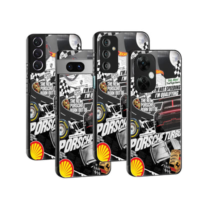 Stylish Glass Back Case for All Smartphones iPhone, Samsung, OnePlus, Pixel, Redmi, Oppo, Vivo, Motorola