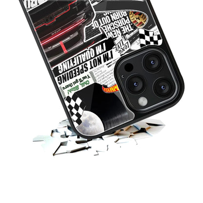 Durable Glass Back Mobile Case for iPhone, Samsung, OnePlus, Google Pixel, Redmi, Vivo, Oppo