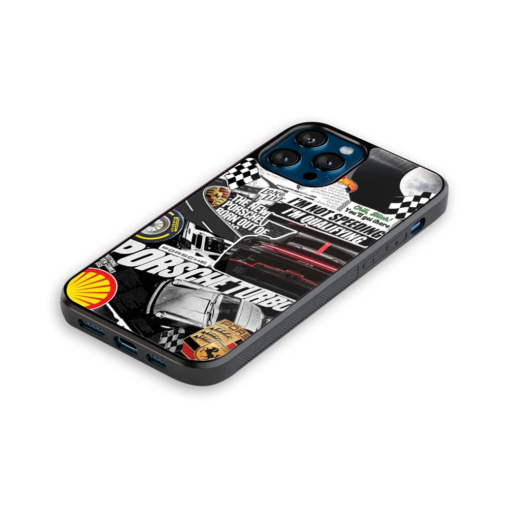 Luxury Glass Back Mobile Cover for iPhone, Samsung Galaxy, OnePlus, Pixel, Redmi & More