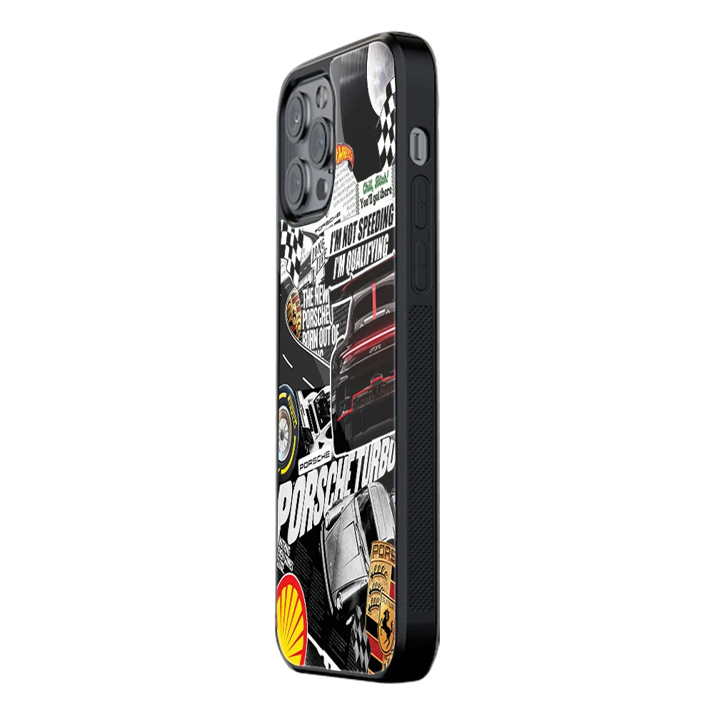 Trendy Glass Back Mobile Case for iPhone, Samsung, Redmi, OnePlus, Google Pixel, Motorola
