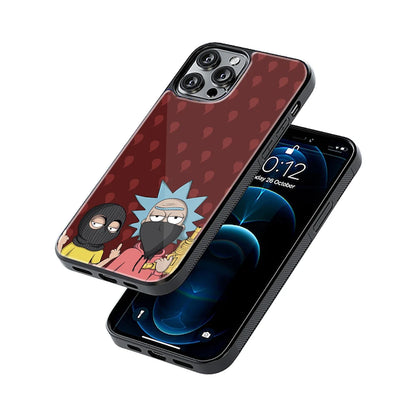 Protective Glass Back Phone Case Compatible with iPhone, Samsung, OnePlus, Pixel & More