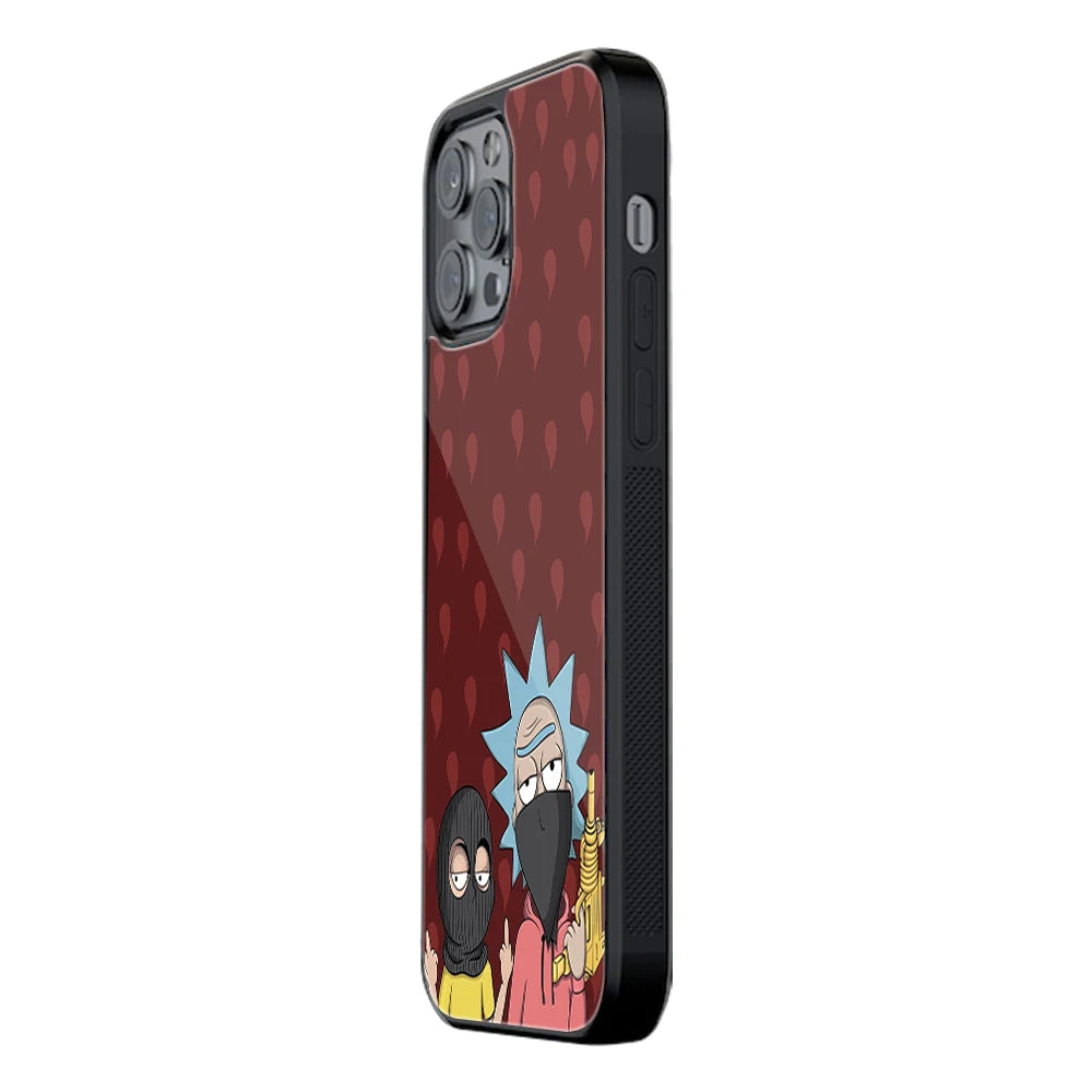 Trendy Glass Back Mobile Case for iPhone, Samsung, Redmi, OnePlus, Google Pixel, Motorola