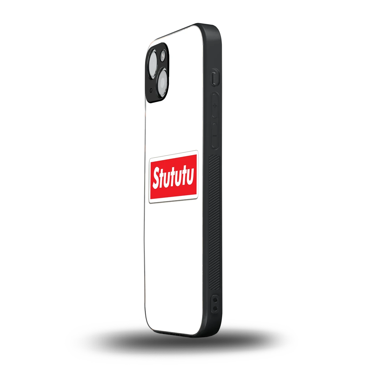 Stututu iphone 14 plus mobile cover | shockproof glass phone case