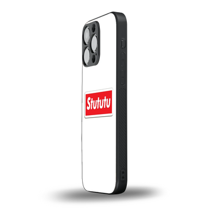 Stututu iphone 15 pro max mobile cover | shockproof glass phone case