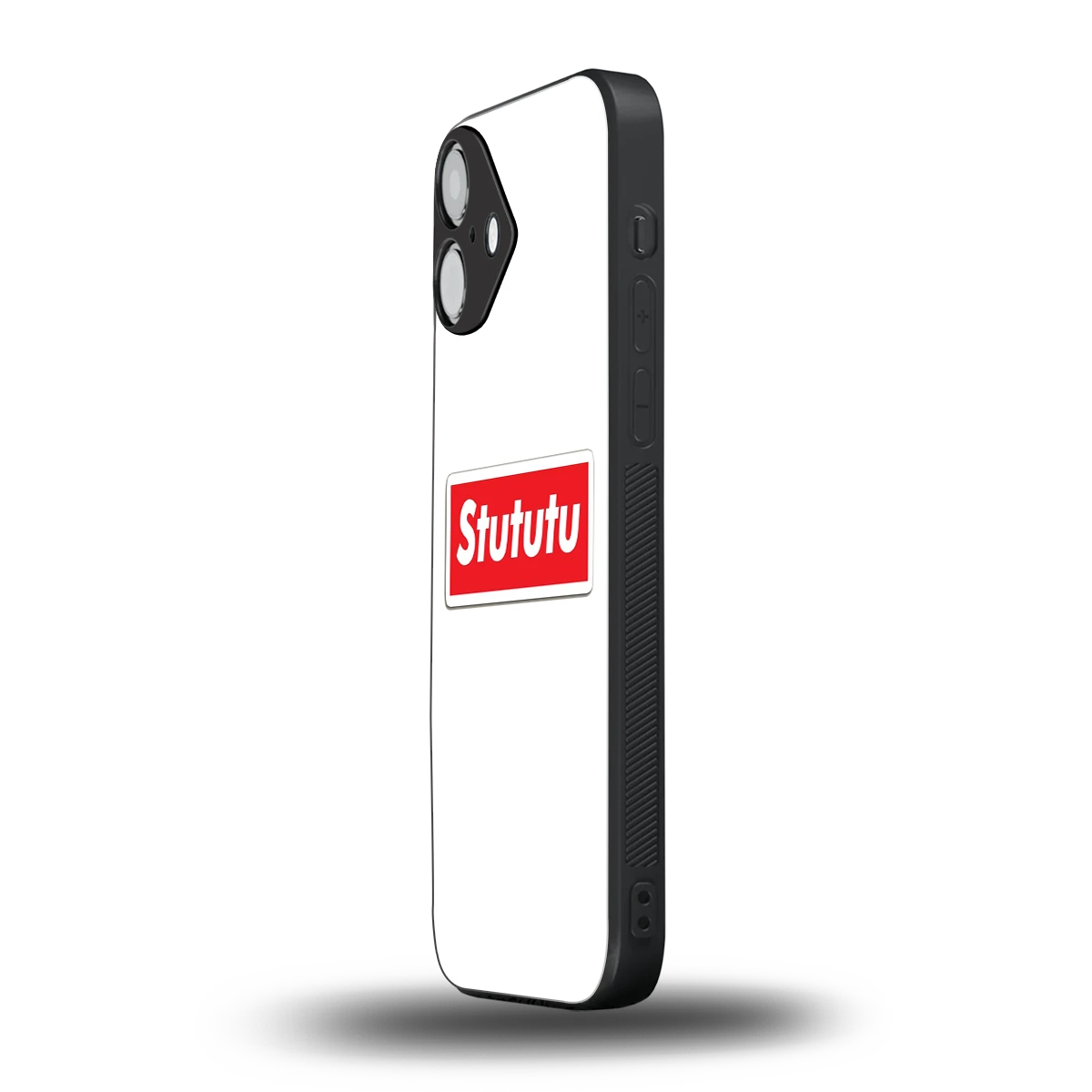 Stututu iphone 16 plus mobile cover | shockproof glass phone case