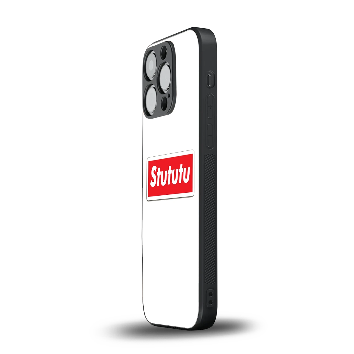 Stututu iphone 16 pro mobile cover | shockproof glass phone case