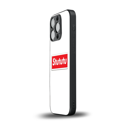 Stututu iphone 16 pro mobile cover | shockproof glass phone case