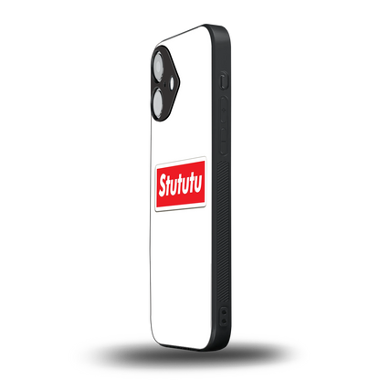 Stututu iPhone 16 mobile cover | shockproof glass phone case