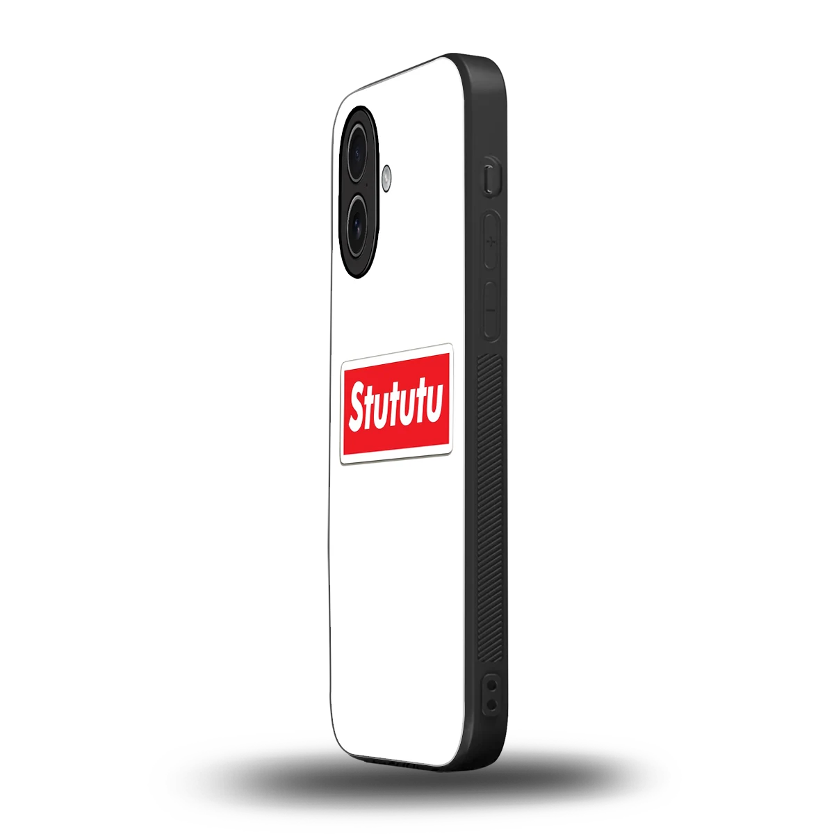 Stututu iphone 17 mobile cover | shockproof glass phone case