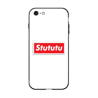 Stututu back phone cover | glass case for iphone 6s plus