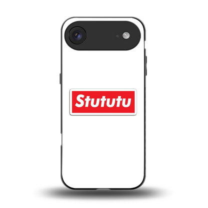 Stututu back phone cover | glass case for iphone air