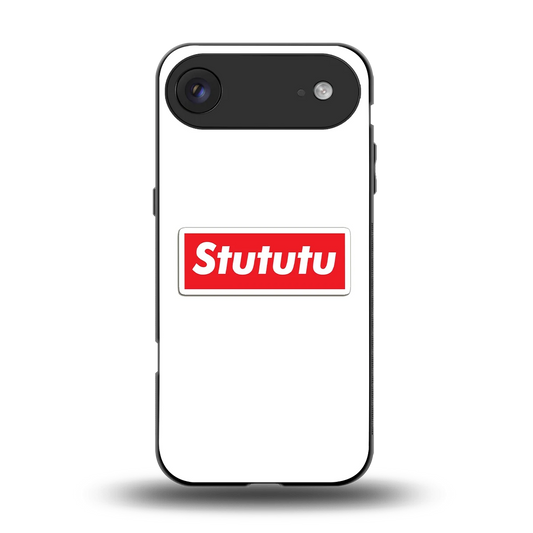 Stututu back phone cover | glass case for iphone air