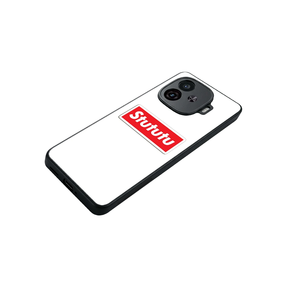 Stututu stylish phone case for iqoo neo 10r 5g | glossy glass and slim fit