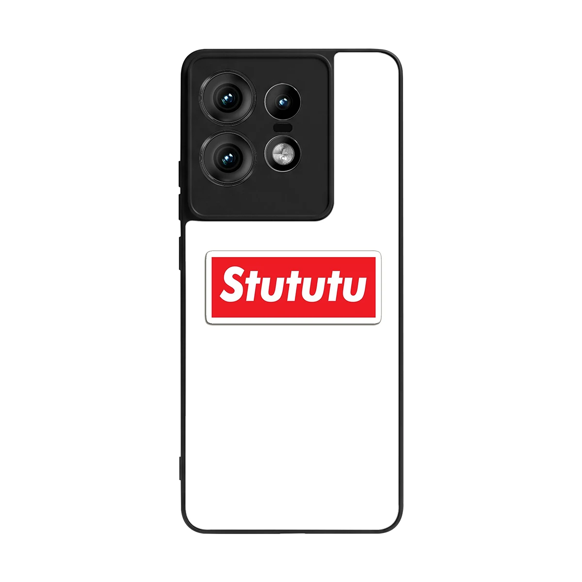 Stututu back phone cover | glass case for motorola edge 50 pro
