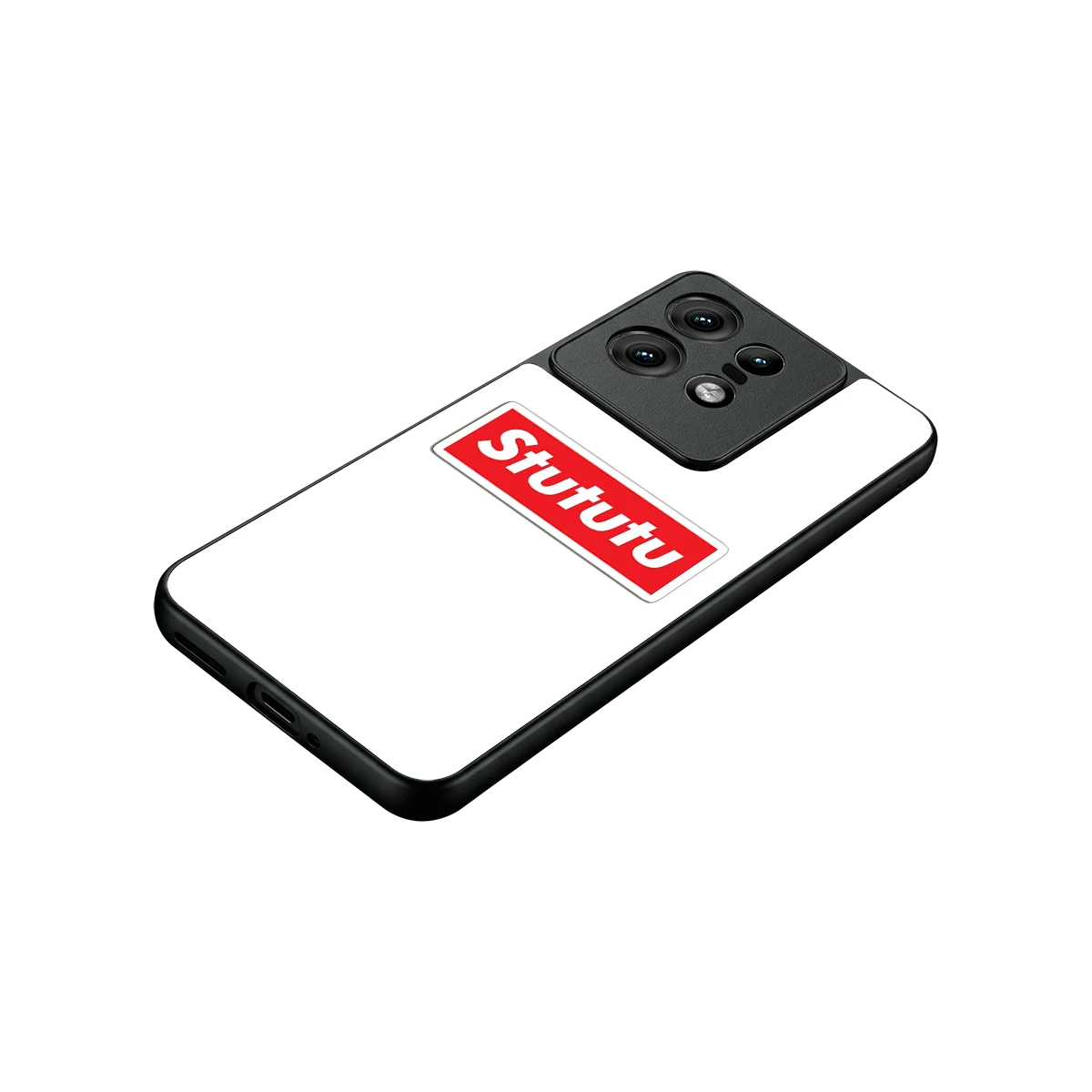 Stututu stylish phone case for motorola edge 50 pro | glossy glass and slim fit