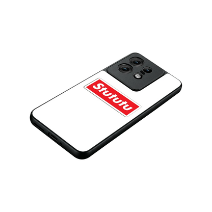 Stututu stylish phone case for motorola edge 50 pro | glossy glass and slim fit