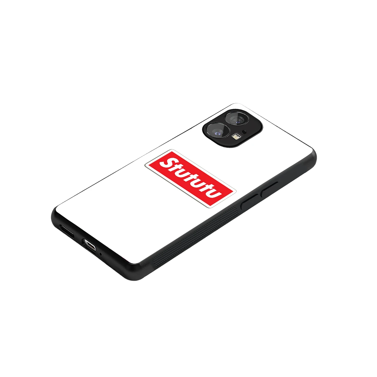 Stututu stylish phone case for nothing phone 1 | glossy glass and slim fit