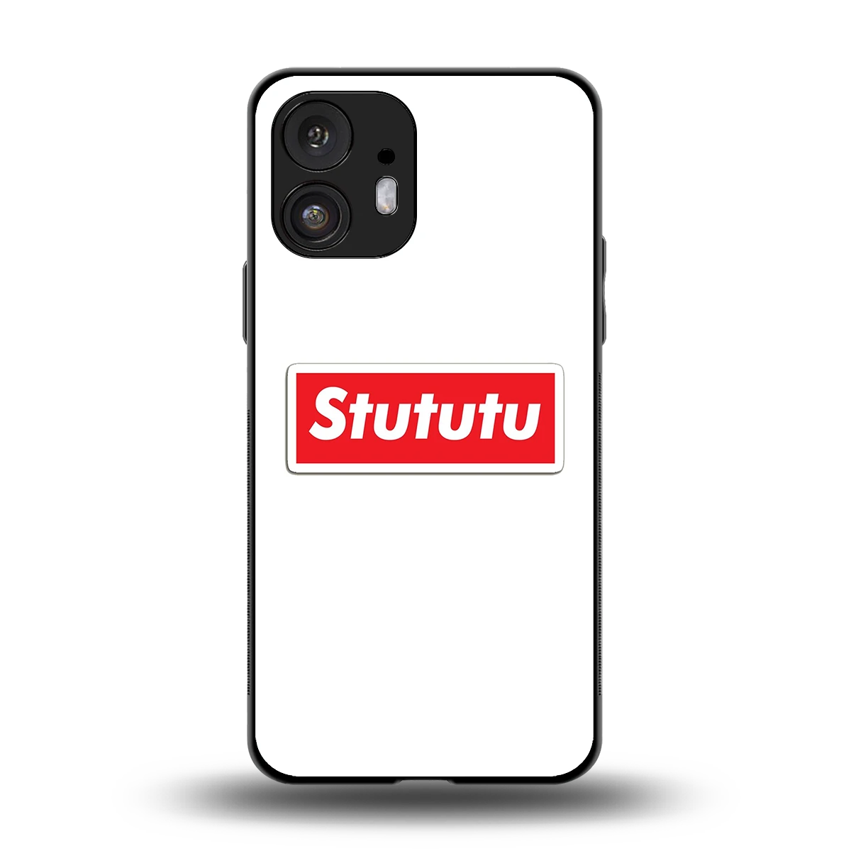 Stututu back phone cover | glass case for nothing phone 2