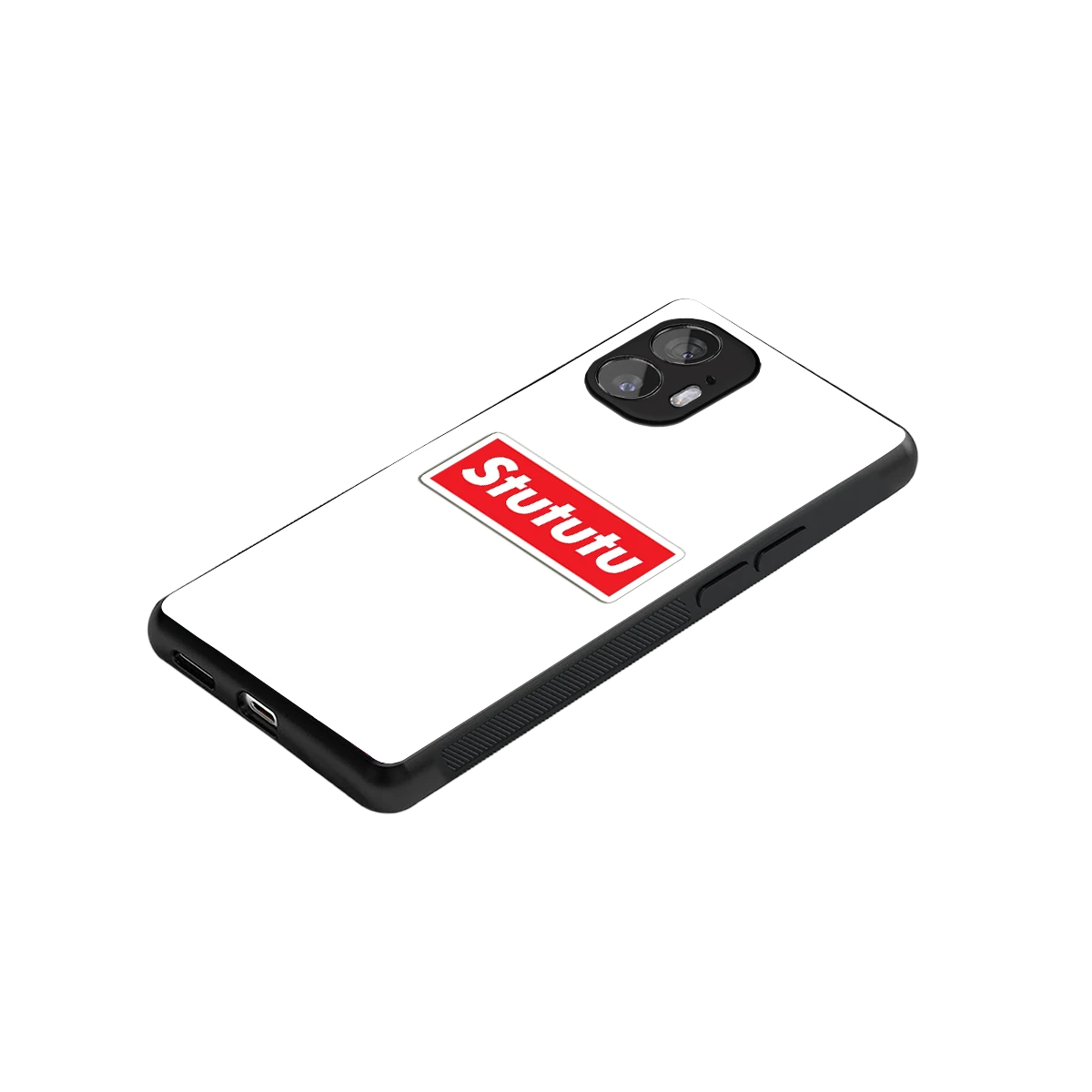Stututu stylish phone case for nothing phone 2 | glossy glass and slim fit