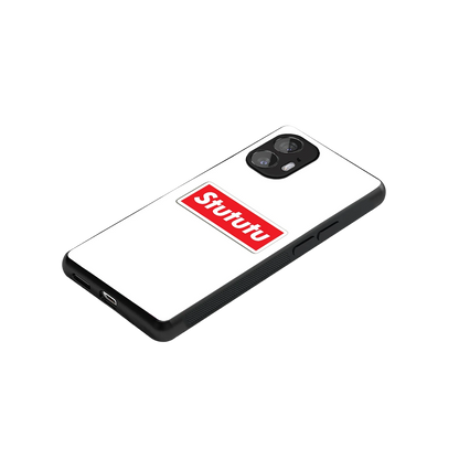 Stututu stylish phone case for nothing phone 2 | glossy glass and slim fit