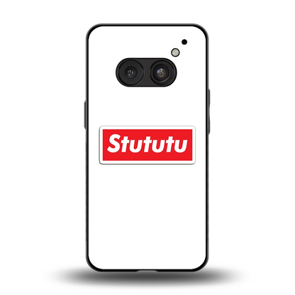 Stututu back phone cover | glass case for nothing phone 2a plus