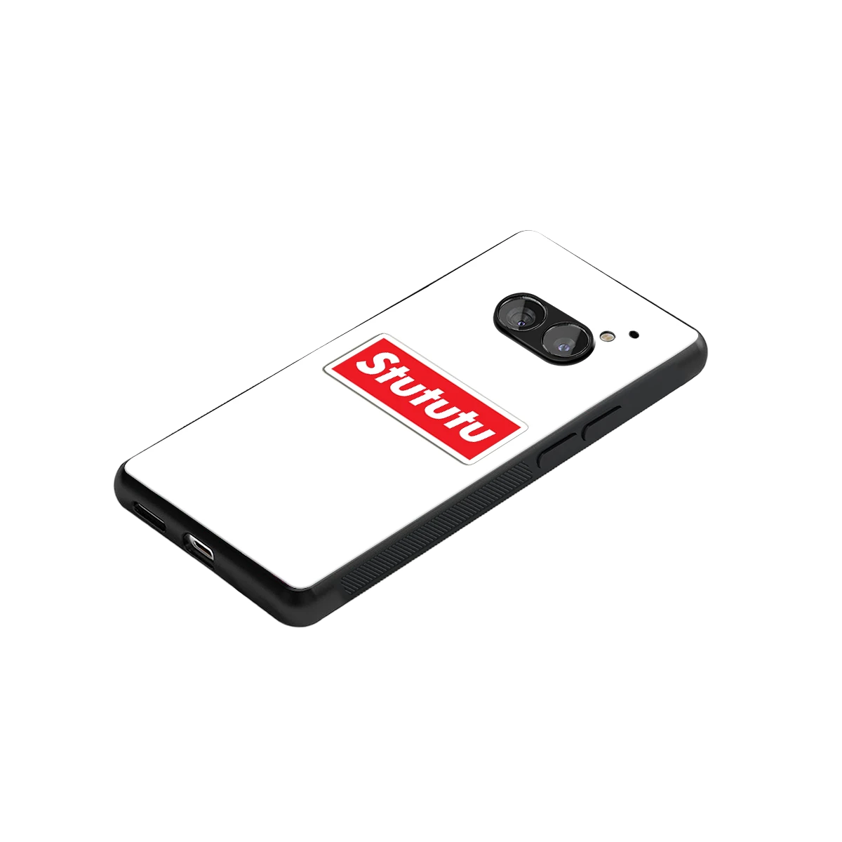 Stututu stylish phone case for nothing phone 2a | glossy glass and slim fit