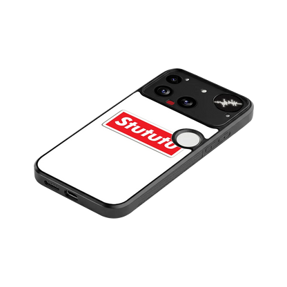 Stututu stylish phone case for nothing phone 3 | glossy glass and slim fit