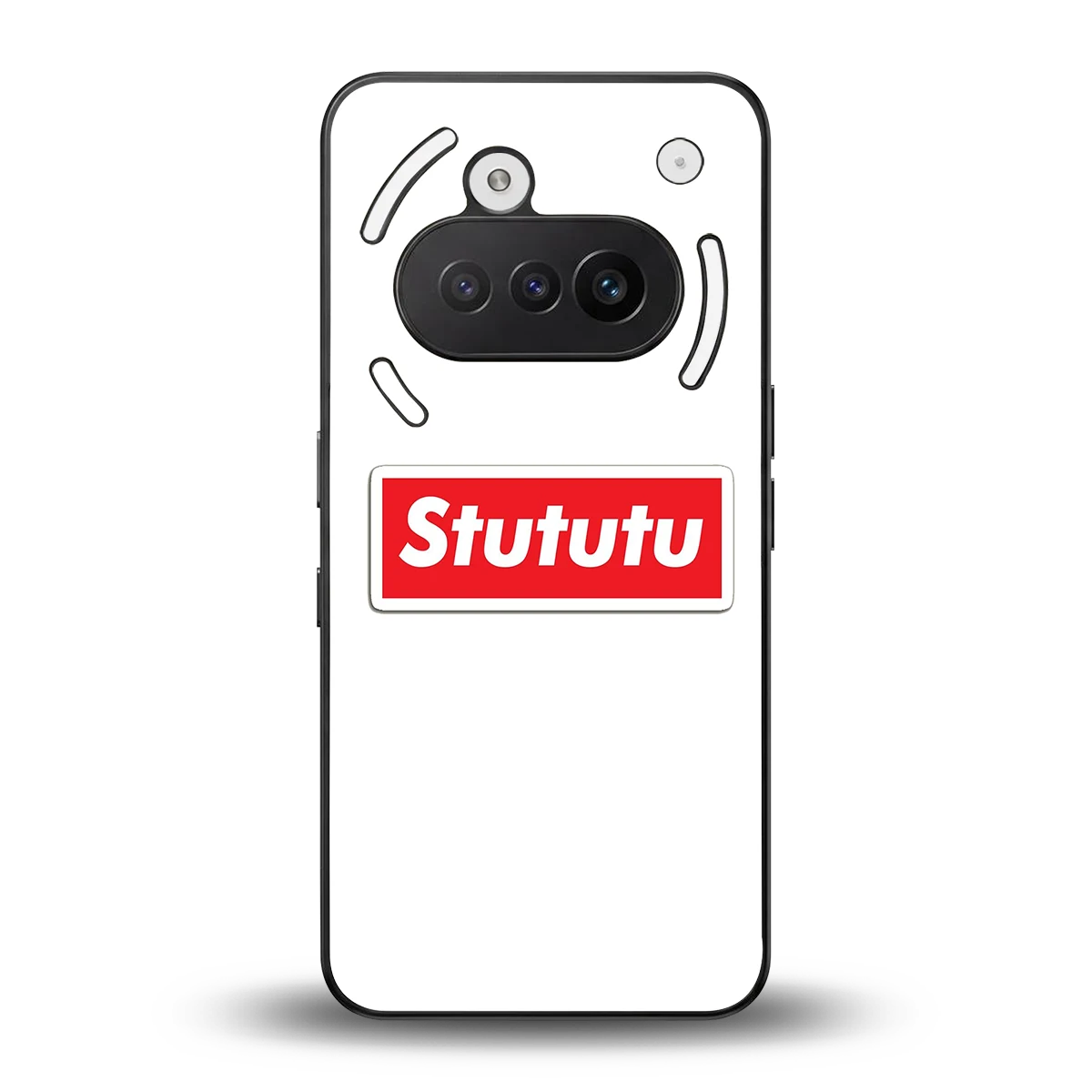 Stututu back phone cover | glass case for nothing phone 3a
