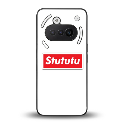 Stututu back phone cover | glass case for nothing phone 3a