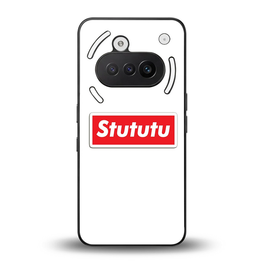 Stututu back phone cover | glass case for nothing phone 3a