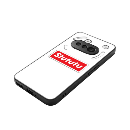 Stututu stylish phone case for nothing phone 3a | glossy glass and slim fit