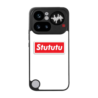 Stututu back phone cover | glass case for nothing phone 4a pro