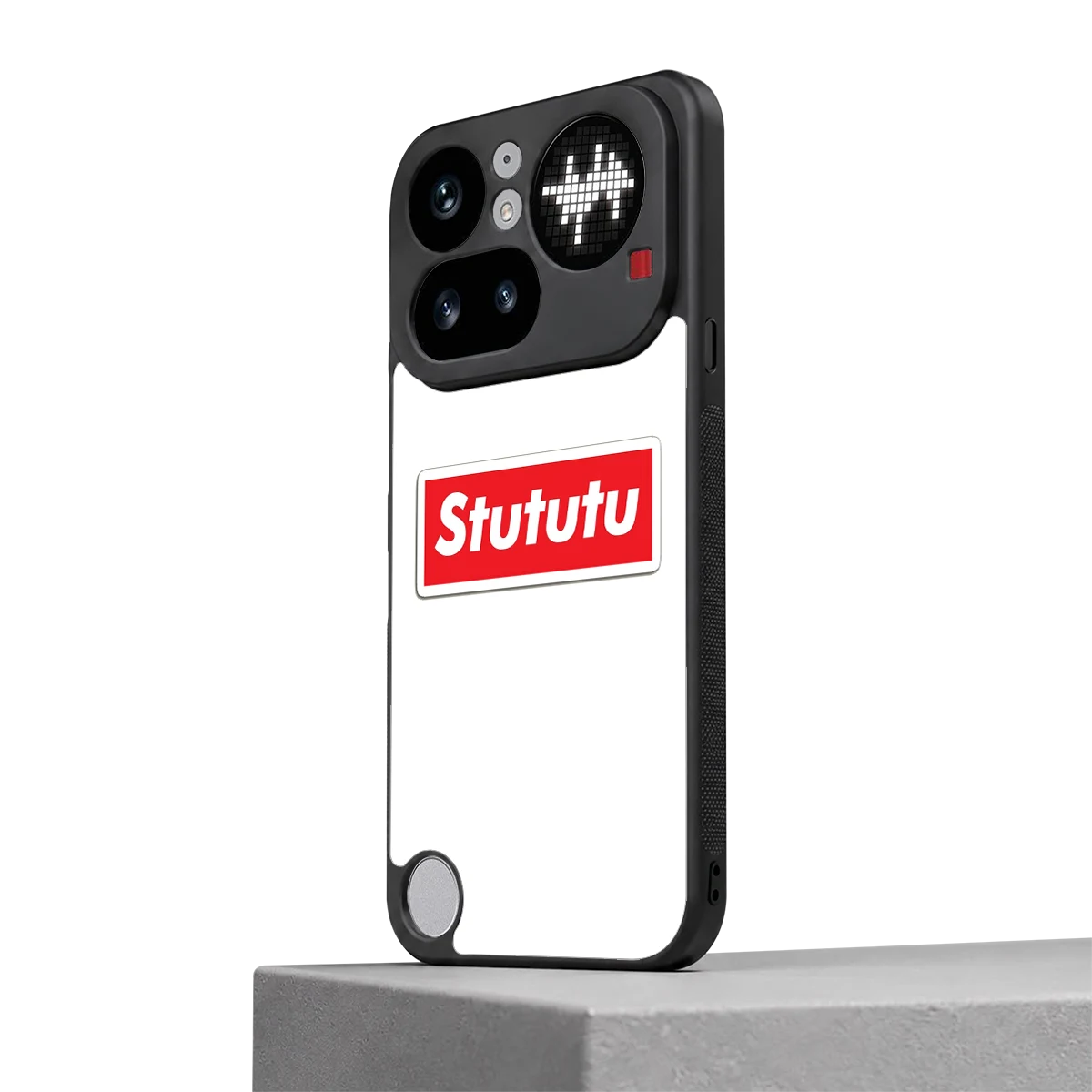 Stututu nothing phone 4a pro mobile cover | shockproof glass phone case