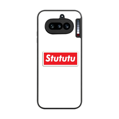 Stututu back phone cover | glass case for nothing phone 4a