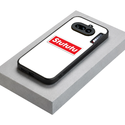 Stututu stylish phone case for nothing phone 4a | glossy glass and slim fit