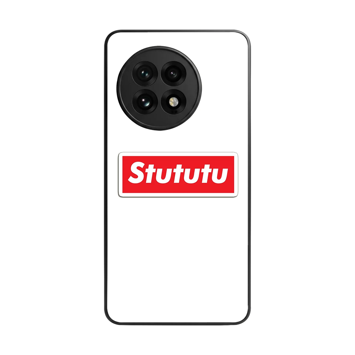 Stututu back phone cover | glass case for oneplus 13r