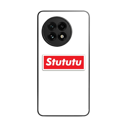 Stututu back phone cover | glass case for oneplus 13r