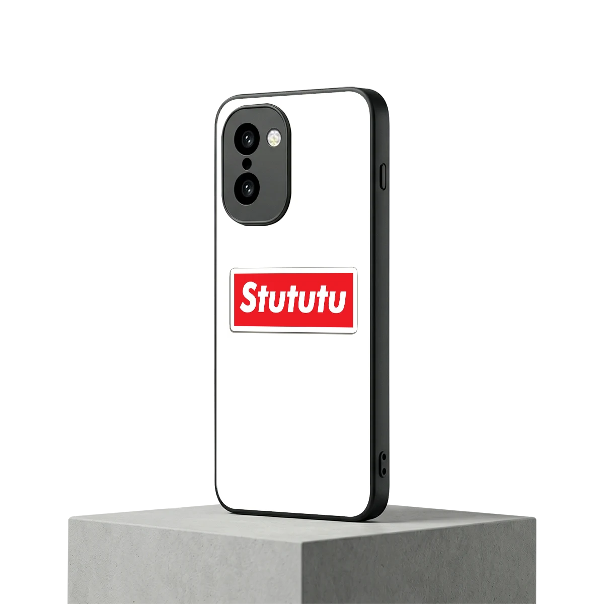 Stututu oneplus 15r mobile cover | shockproof glass phone case