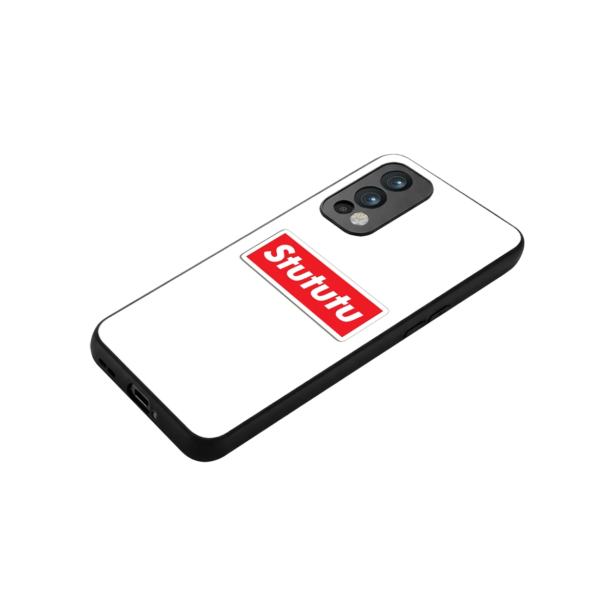 Stututu stylish phone case for oneplus nord 2 | glossy glass and slim fit