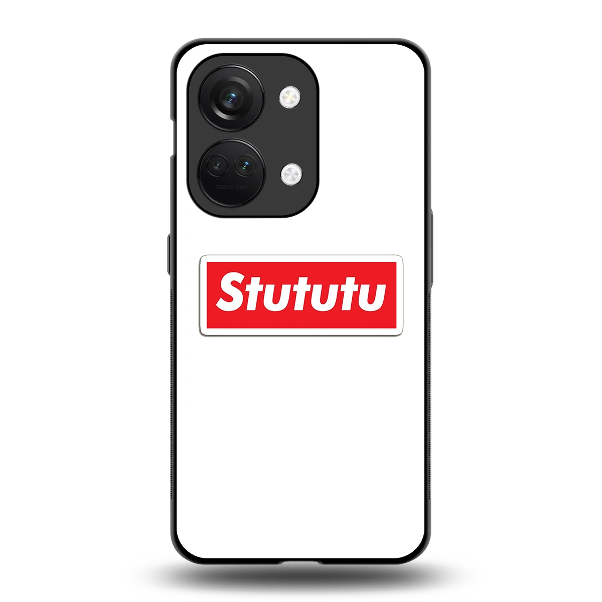 Stututu back phone cover | glass case for oneplus nord 3