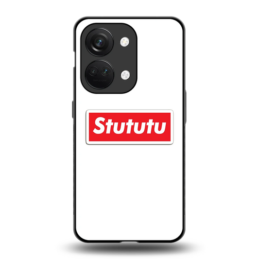 Stututu back phone cover | glass case for oneplus nord 3