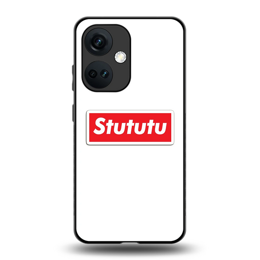 Stututu back phone cover | glass case for oneplus nord ce 3