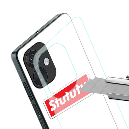 Stututu stylish phone case for oneplus nord ce 3 | glossy glass and slim fit