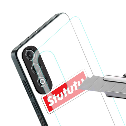Stututu stylish phone case for oneplus nord ce 4 | glossy glass and slim fit