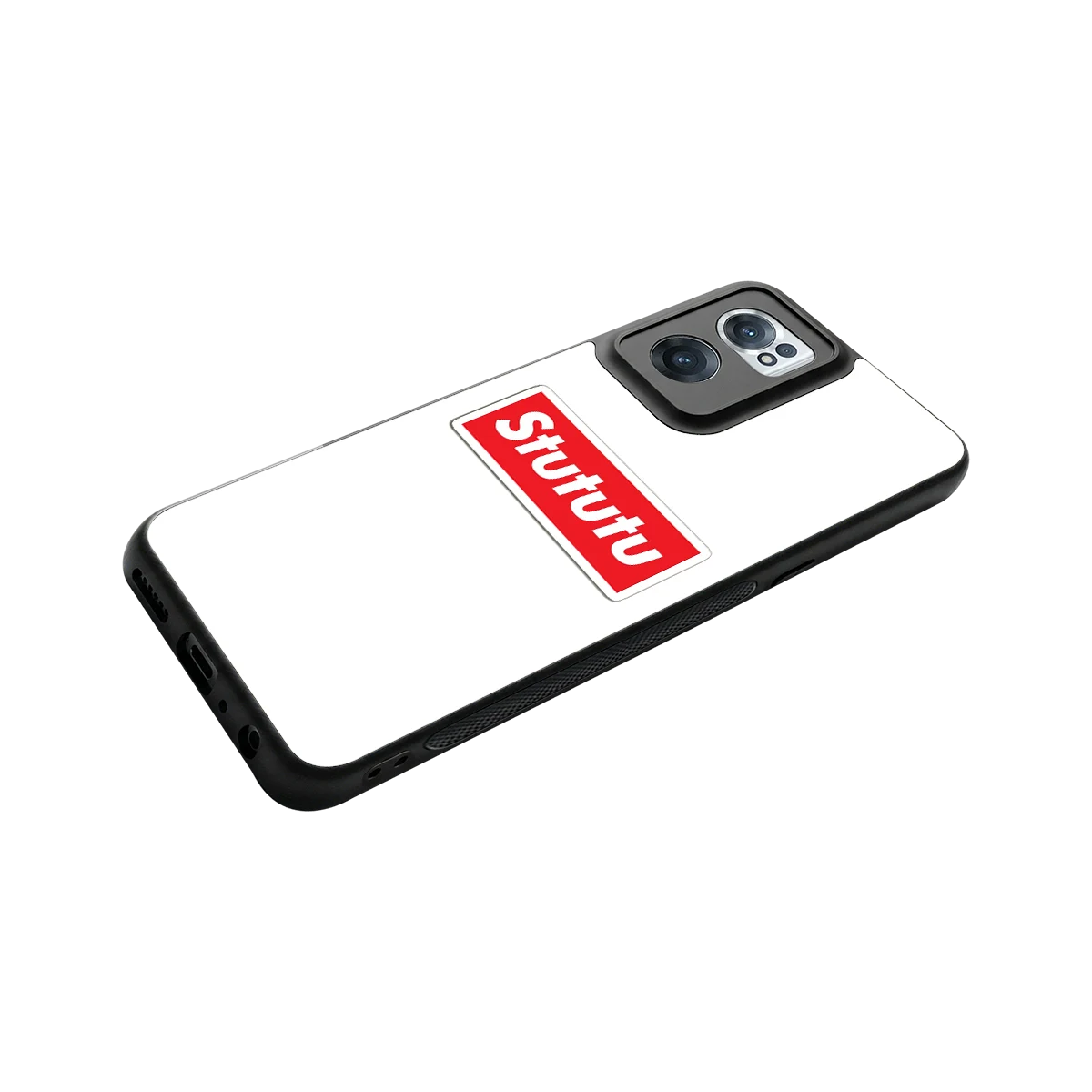 Stututu stylish phone case for oneplus nord ce 2 | glossy glass and slim fit