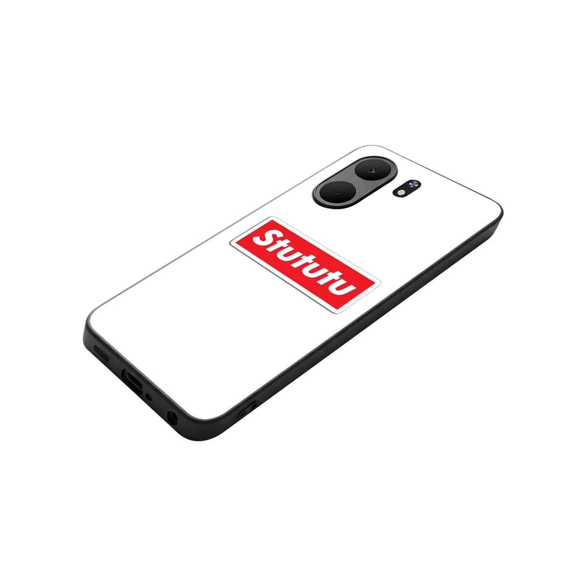 Stututu stylish phone case for oppo a5x 5g | glossy glass and slim fit
