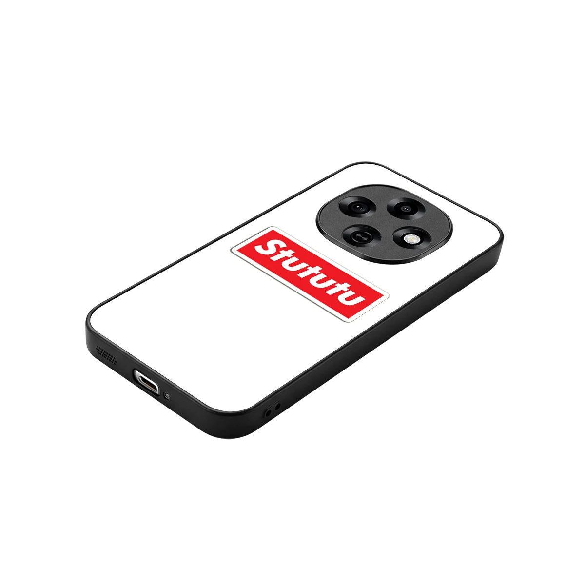 Stututu stylish phone case for oppo f31 pro 5g | glossy glass and slim fit
