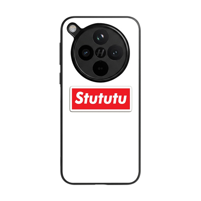 Stututu back phone cover | glass case for oppo find x8